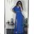Ballkleid lang, elegant, Party, kurzärmelig, Damen, Übergröße (XL/2XL Einheitsgröße) ITALIAN FASHION IMM2368815PL Königsblau M / L