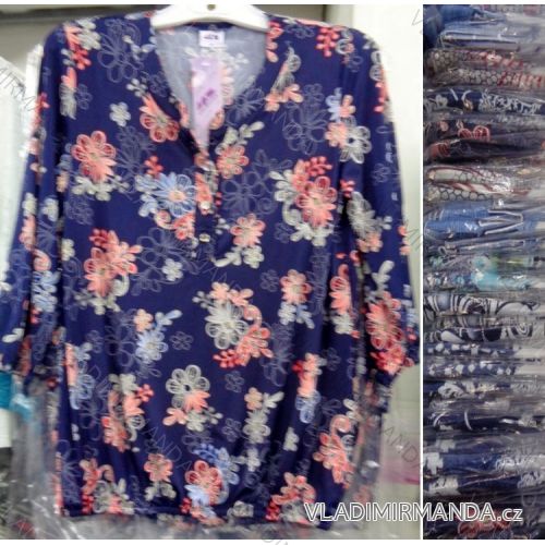 Ladies Long Sleeve Blouse (l-4xl) LGM POLAND LGM2377