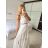 Šaty dlouhé elegantné bez rukávov dámske (S/M/L ONE SIZE) TALIANSKA MÓDA IMWCN24065