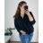 Women's long sleeve shirt (S / M ONE SIZE) ITALIAN FASHION IMWG216041