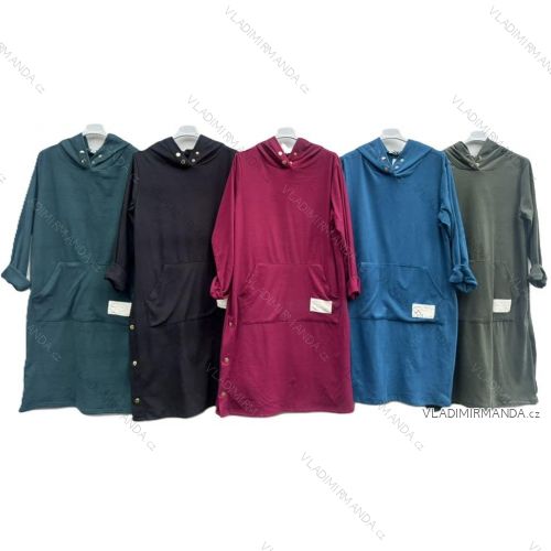 Langärmeliger Strickpullover für Damen (S/M/L ÜBERGRÖSSE) ITALIAN FASHION IMD24295