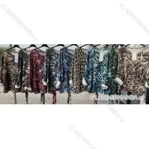 Tunika 3/4 dlouhý rukáv dámská (S/M ONE SIZE) ITALSKÁ MÓDA IMM24M7065