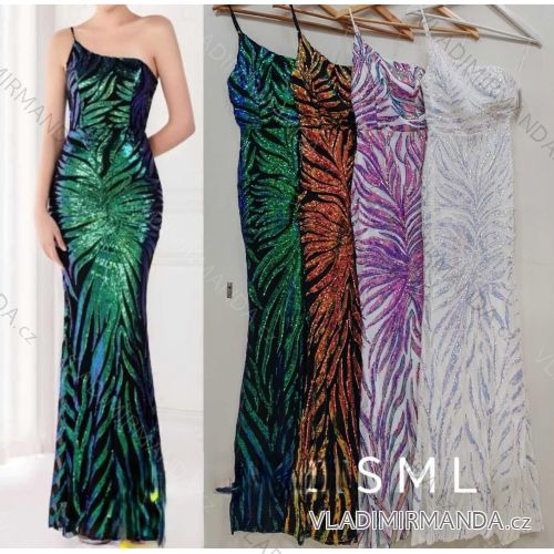 Long formal elegant ball gown dress (UNI s-m) ITALIAN FASHION IMM20FL5620