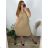 Šaty letní maxi oversize krátký rukáv dámské nadrozměr (XL/2XL/3XL ONE SIZE) ITALSKÁ MÓDA IMWGS232654