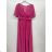 Women's Plus Size Elegant Long Sleeve Party Dress (42/44/46 ONE SIZE) ITALIAN FASHION IMPSH2450278