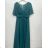 Women's Plus Size Elegant Long Sleeve Party Dress (42/44/46 ONE SIZE) ITALIAN FASHION IMPSH2450278