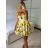 Langes Partykleid mit Riemchen für Damen (Einheitsgröße S/M) ITALIAN FASHION IMM235602 S / M weiß