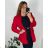 Shirt 3/4 sleeve ladies strip (4XL/5XL ONE SIZE) ITALSKÁ MÓDA IM422026