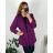 Shirt 3/4 sleeve ladies strip (4XL/5XL ONE SIZE) ITALSKÁ MÓDA IM422026
