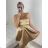 Šaty elegantní společenské na ramínka dámské Lolita (XS/S ONE SIZE) ITALSKá MóDA IM322461
