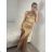 Elegant formal dress with straps for women (S / M ONE SIZE) ITALIAN FASHION IM321576 -   růžová fuchsiová -   S/M/L