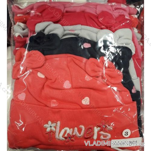 Spring Hat Children's Girls (52-54) POLSKÁ VÝROBA POLTN04