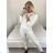 Women's long velvet sweatpants (S-XL) TURKISH FASHION TMWL20633 -   grey -   S / M