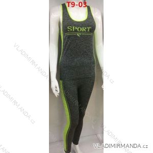 Souprava fitness sportovní dámská (m/l-xl/2xl-3xl/4xl) ELEVEK T9-03