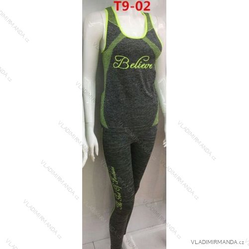 Souprava fitness sportovní dámská (m/l-xl/2xl-3xl/4xl) ELEVEK T9-02