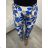 Kalhoty dlouhé letní icecool dámské (S/M ONE SIZE) ITALSKÁ MÓDA IMM24M9078-9/DUR S/M modrá