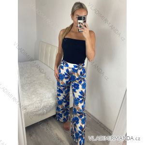 Nohavice dlhé letné icecool dámske (S/M ONE SIZE) TALIANSKA MÓDA IMM24M9078-9/DUR
