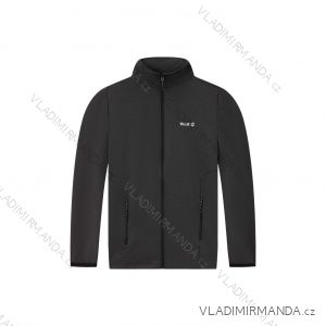 Mikina na zip dlouhý rukáv pánská (M-3XL) WOLF M2458