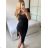 Elegant icecool long strapless dress for women (S / M ONE SIZE) ITALIAN FASHION IMM22921