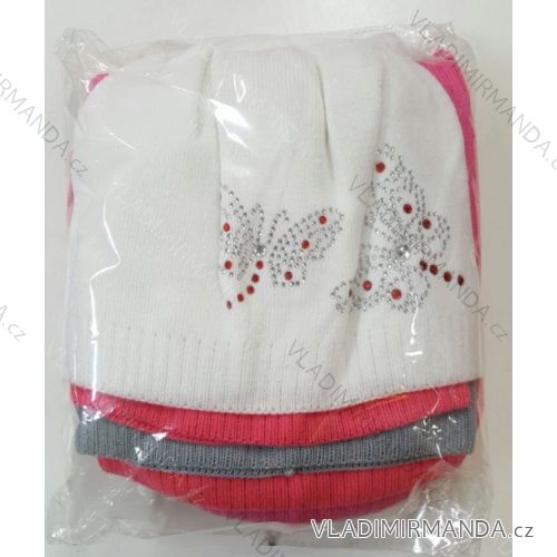 Spring caps baby girl (3-8let) POLSKÁ VÝROBA POL17038
