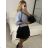 Women's Medium Length Skirt (S/M ONE SIZE) ITALIAN FASHION IMM23HG3154 -   pink -   S / M