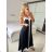 Women's long summer dress with straps (S/M ONE SIZE) ITALIAN FASHION IMPMD243208jd
