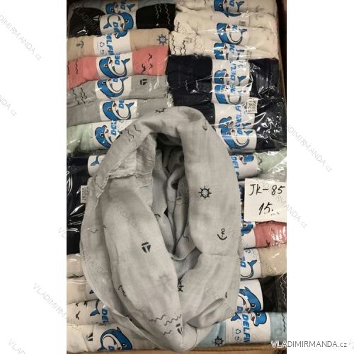 Šátek šála jarní kruhový dámský (one size) DELFIN JK-85