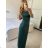 Langes, elegantes, trägerloses Sommerkleid für Damen (Einheitsgröße S/M) ITALIAN FASHION IMPBB24H6536