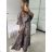 Women's Long Sleeve Summer Shirt Dress (S/M/L ONE SIZE) INDIAN FASHION IMWY23123