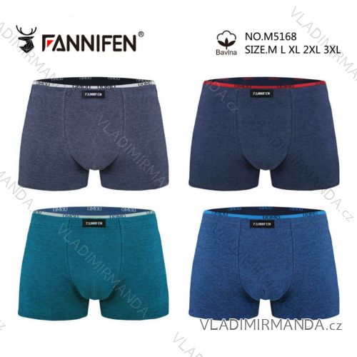 Boxerky bavlnené pánske (M-3XL) PESAIL PES24M5168