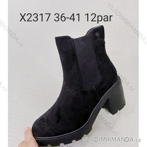 Topánky členkové zimné dámske (36-41) FSHOES OBUV OBF24X2317
