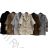 Kabátek flaušový dlouhý rukáv dámský oversize (S/M/L ONE SIZE) ITALSKÁ MÓDA IMC24538