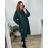 Women's Long Sleeve Alpaca Coat (S/M/L ONE SIZE) ITALIAN FASHION IMWCW23010
