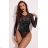 Body elegantní flitrové dlouhý rukáv dámské (S/M/L ONE SIZE) IMM24M0199