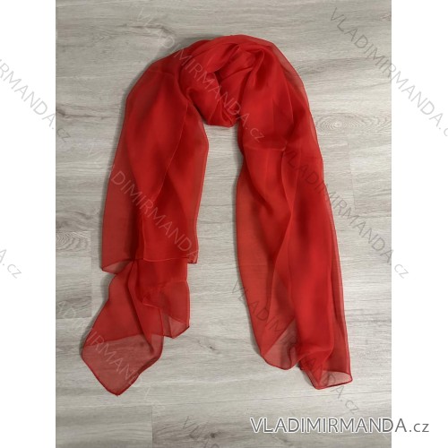 Šatka ľahká dámska (ONE SIZE) DELFIN DEL24WJ-085/DR ONE SIZE červená