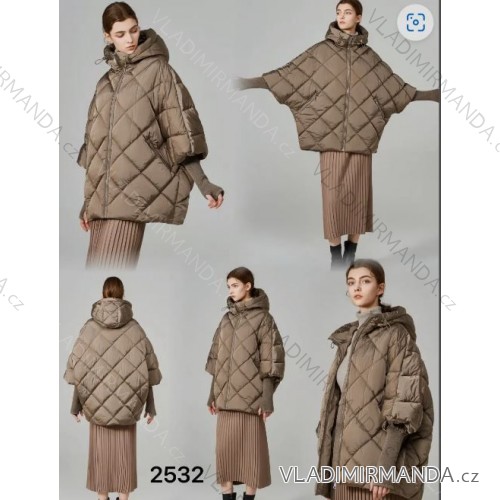Women's Plus Size Hooded Jacket (XL/2XL ONE SIZE) ITALIAN FASHION IM422684 Type in a note S