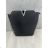 Women's handbag (ONE SIZE) TESSRA TES24CM6407 ONE SIZE black