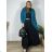 Women's Plus Size Hooded Jacket (XL/2XL ONE SIZE) ITALIAN FASHION IM422684 XL/2XL dark grey