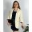 Set elegant jacket long sleeve and pants women (S / M ONE SIZE) ITALIAN FASHION IMM211392 52 beige