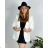 Set elegant jacket long sleeve and pants women (S / M ONE SIZE) ITALIAN FASHION IMM211392 46 white