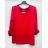 Women's Oversize Short Sleeve Tunic (S/M ONE SIZE) ITALIAN FASHION IMPSH2322161