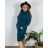 Übergroßer gestrickter Langarmpullover für Damen (S/M EINHEITSGRÖSSE) ITALIAN FASHION IMSN2416125