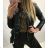 Women's leather jacket (S-2XL) METROFIVE MA5LZ20002-1/DR