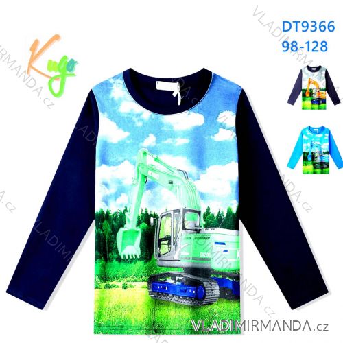 Tričko s dlouhým rukávem dětské chlapecké (98-128) KUGO DT9366