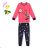 Langer Kinderpyjama für Mädchen (98-128) KUGO MP1759