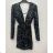 Elegant glittery dress with sequins long sleeves for women (S/M/L ONE SIZE) ITALIAN FASHION IMPSH243780