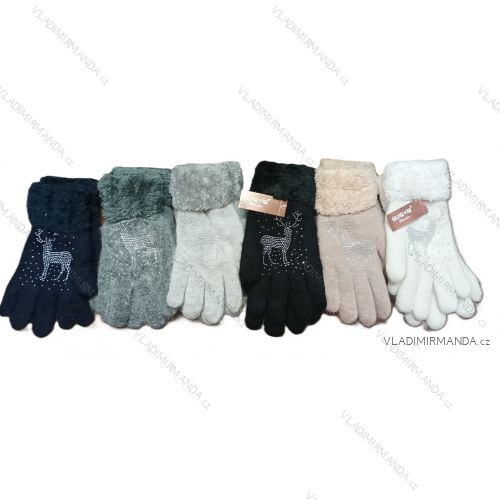 Rukavice prstové teplé dámské (ONE SIZE) AURA.VIA PV324NK6879