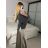 Sweatshirt short sleeve star (uni sl) ITALIAN Fashion IM518302 -   grey -   S / M