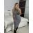 Women's Oversize Long Sleeve Sweater (S/M ONE SIZE) ITALIAN FASHION IMWCA23DH2302 S/M Dark beige