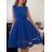 Šaty elegantní letní bez rukávu dámské (S/M/L ONE SIZE) ITALSKÁ MÓDA IM322SIMONE/DR green S/M/L